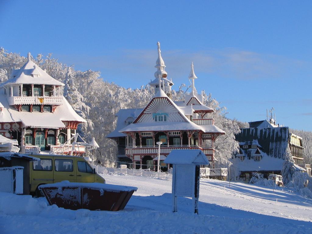 Hotel Radegast Dolni Becva ภายนอก รูปภาพ